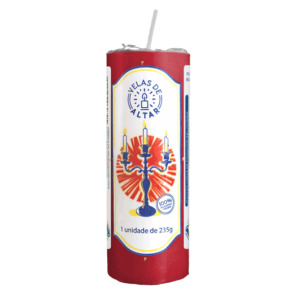 Caixa Vela de Altar 235g (12 unidades) - Imagem 3
